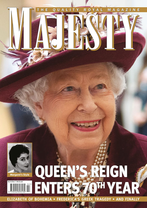Majesty Magazine Vol 41 No2  January 2020 The Queen & Her Heirs 